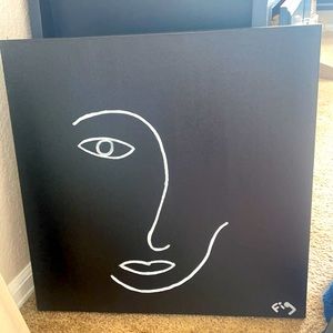 Set of canvas art